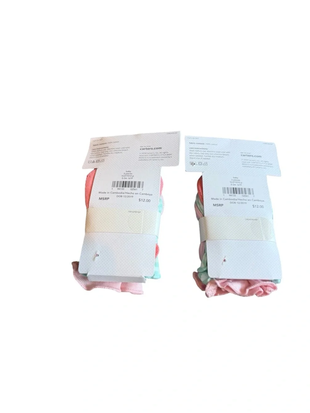 24 Pairs of Baby Girl Socks + Six Pairs of Baby Mittens Carter's Okie New NWT